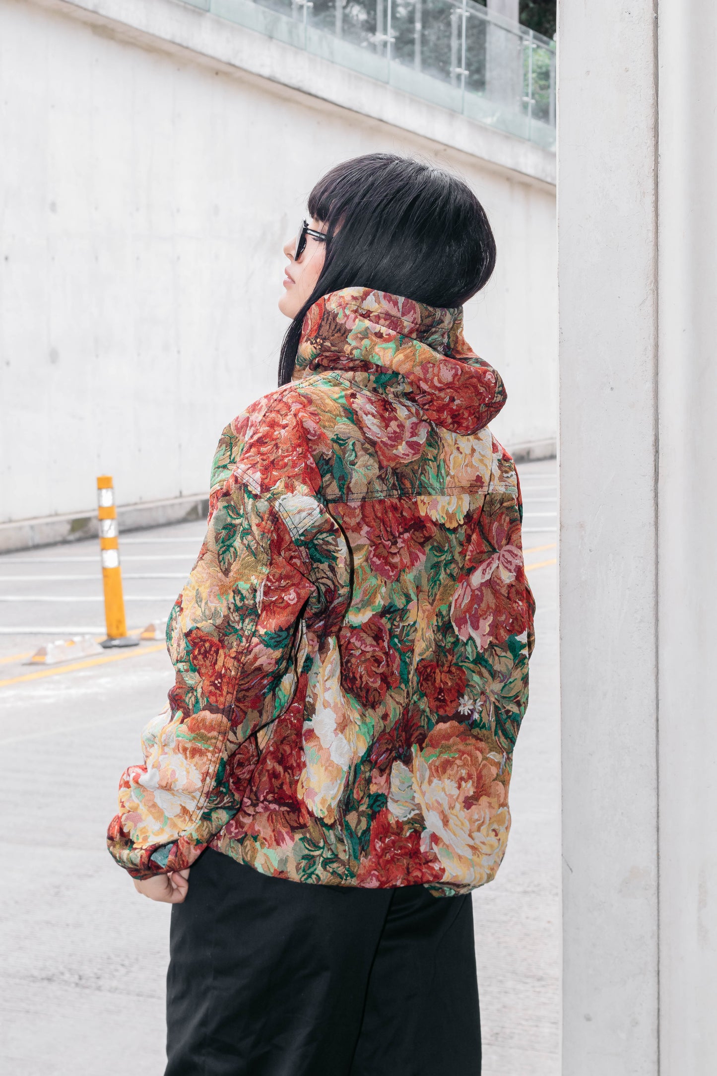 Hoodie yacal rosas