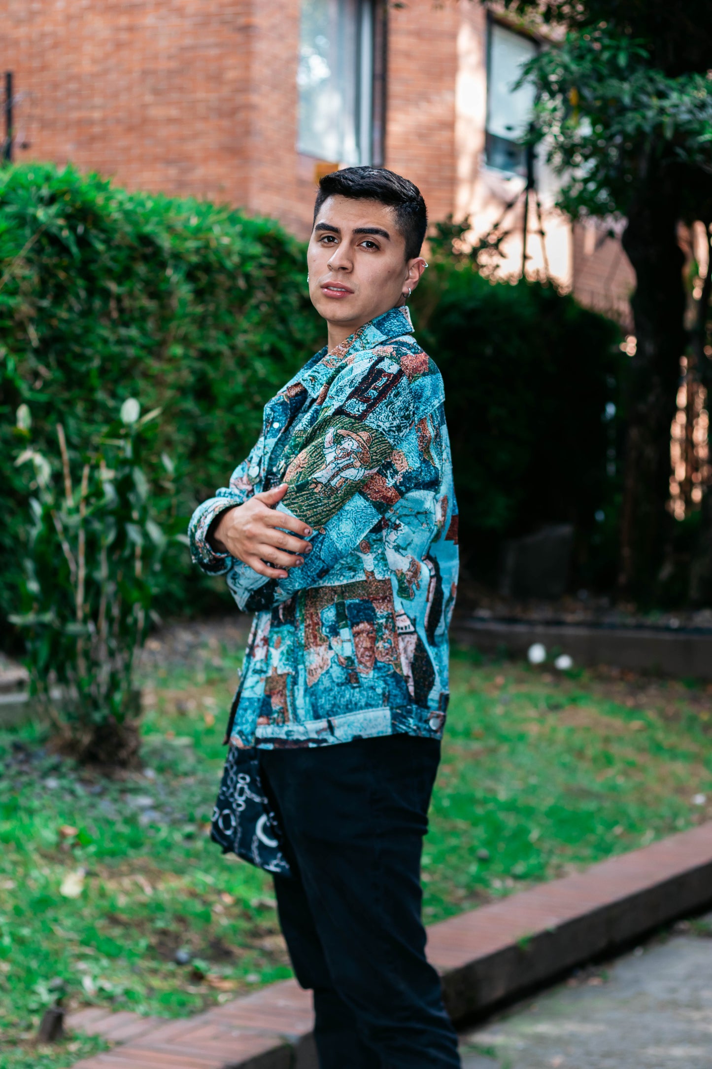 Chaqueta yacal  Van Gogh hombre